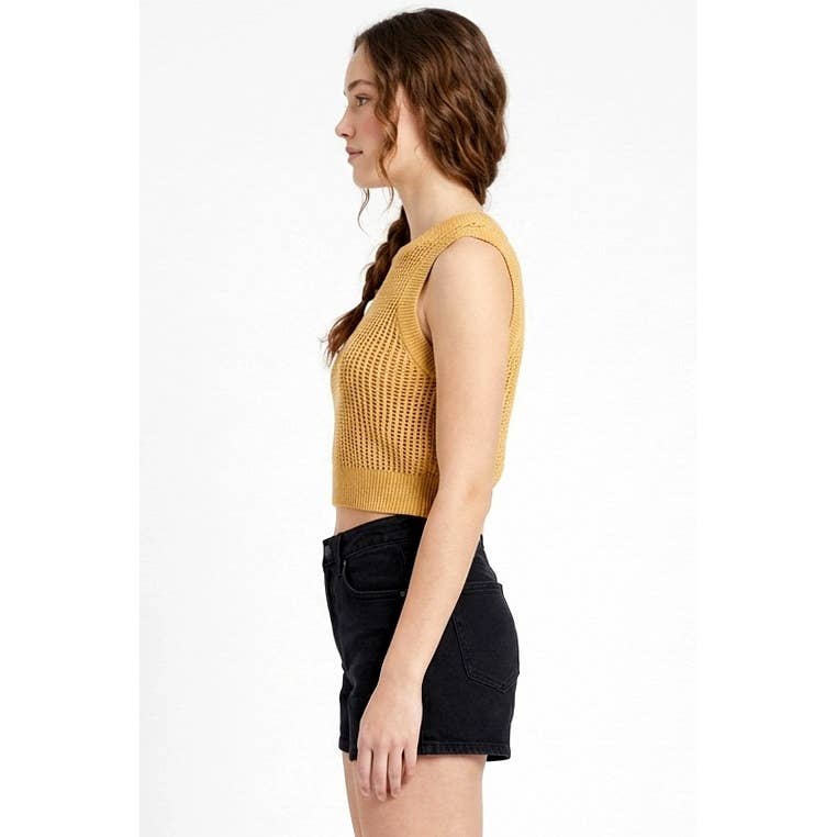 Chocho's Boutique Abby Knit Crop Top