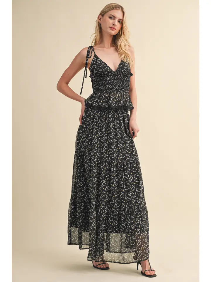 Chocho's Boutique Brea Maxi Skirt