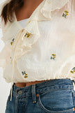 Chocho's Boutique Iris Floral Blouse