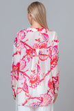 Chocho's Boutique Jasmine Botanical Button Up Top