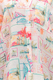 Chocho's Boutique Jasmine Vacation Button Up Top
