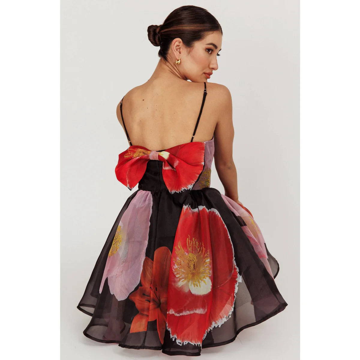 Chocho's Boutique Kaia Floral Babydoll Dress
