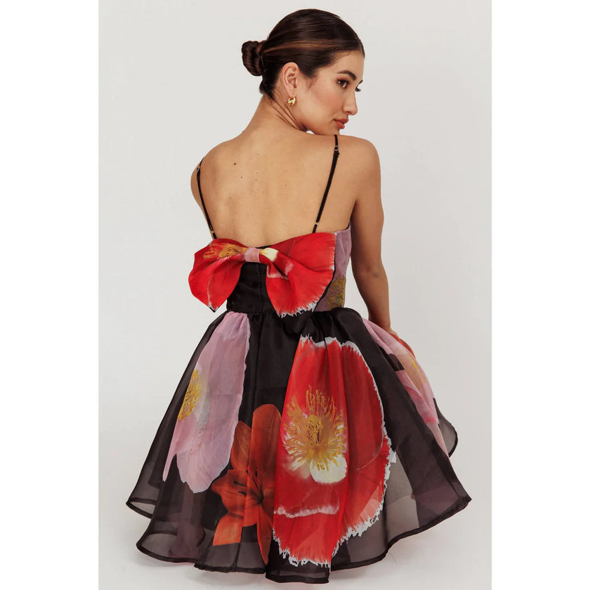 Chocho's Boutique Kaia Floral Babydoll Dress