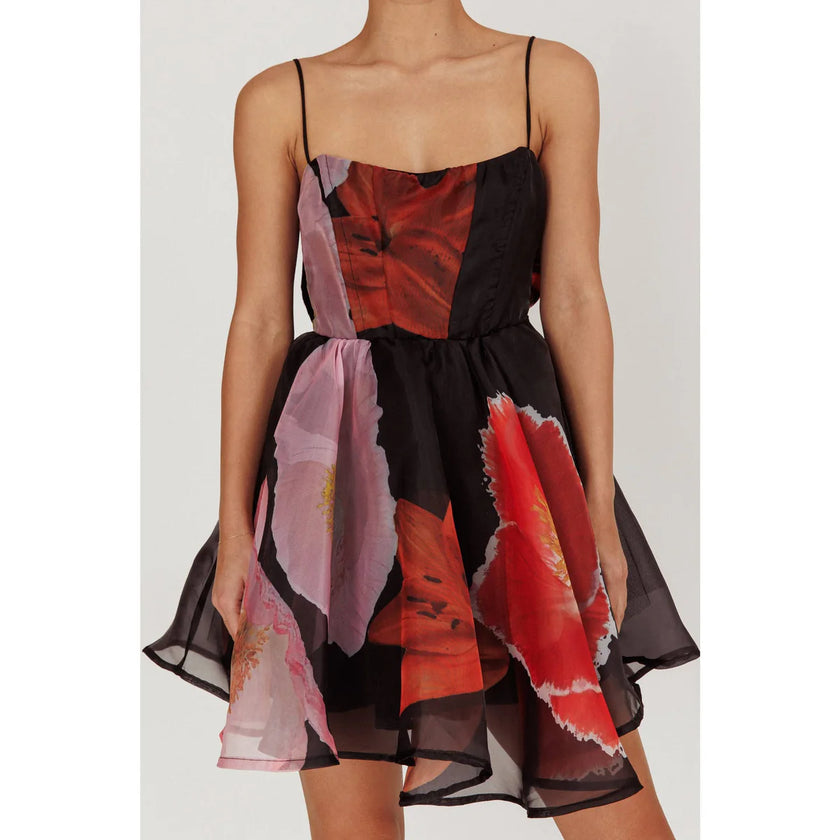 Chocho's Boutique Kaia Floral Babydoll Dress