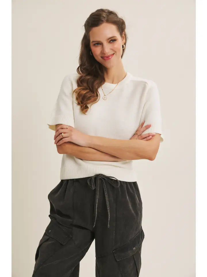 Chocho's Boutique Liliana Sweater Top