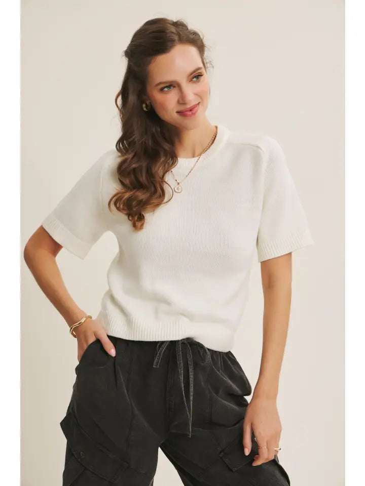 Chocho's Boutique Liliana Sweater Top