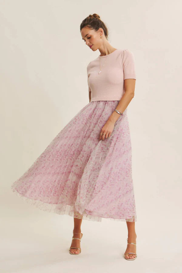 Chocho's Boutique Maryanne Midi Dress