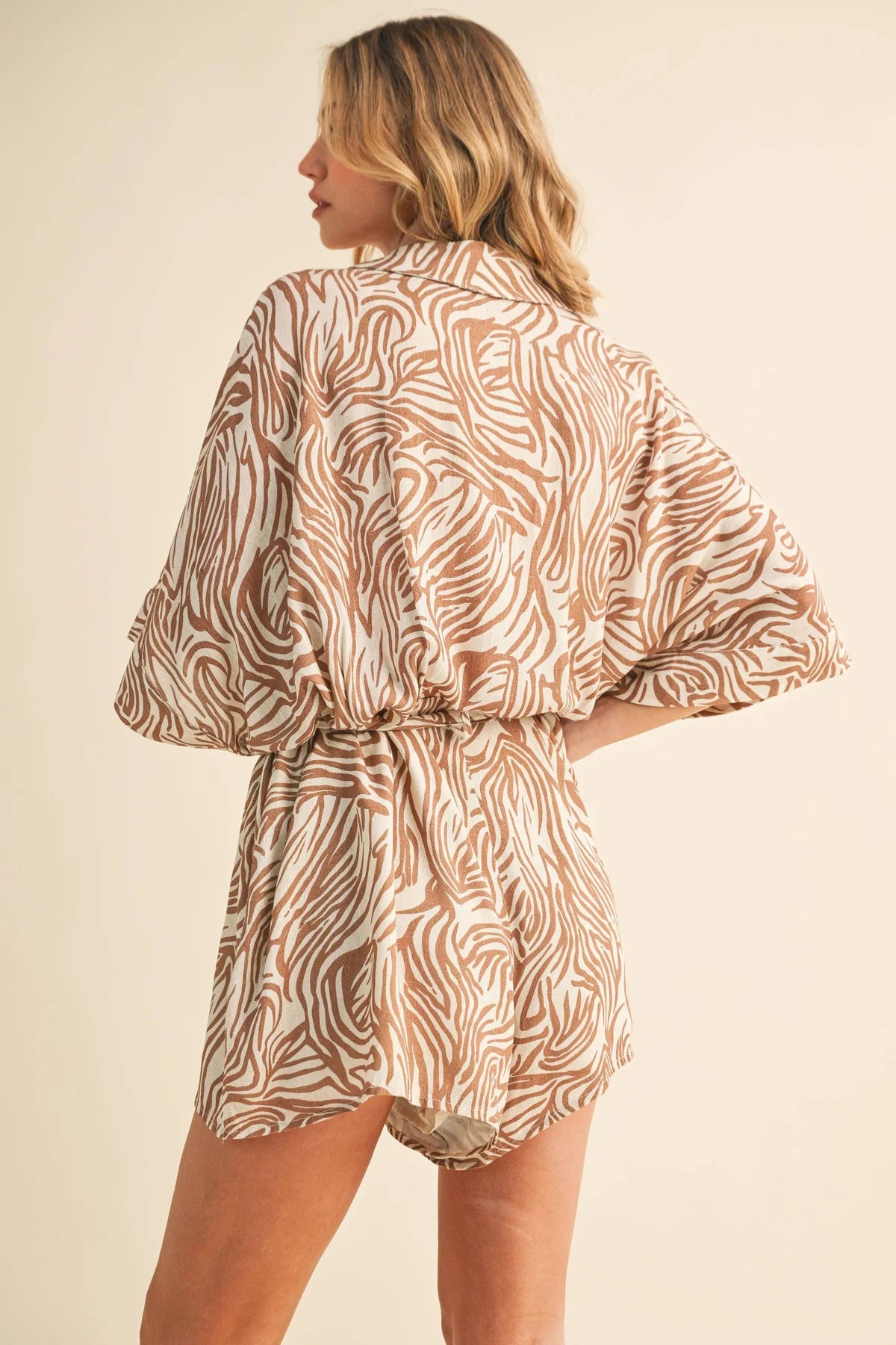 Chocho's Boutique Natalie Oversized Romper