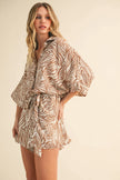 Chocho's Boutique Natalie Oversized Romper
