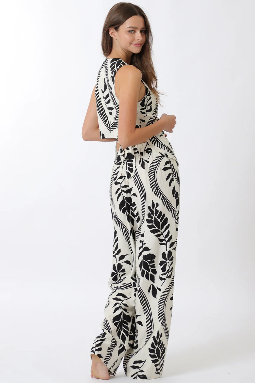 Chocho's Boutique Paris Pant Set