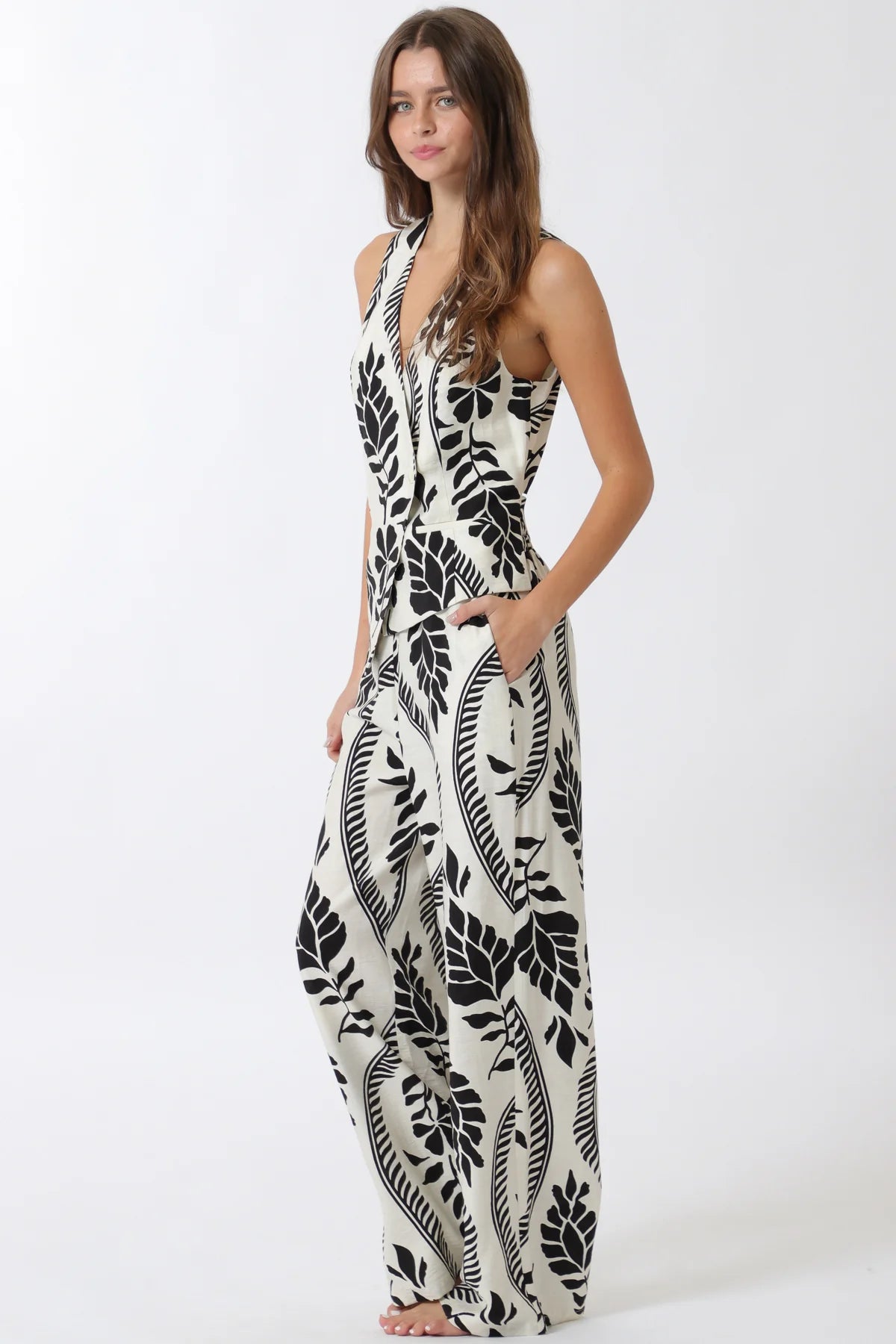 Chocho's Boutique Paris Pant Set