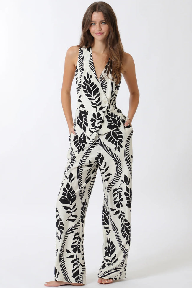 Chocho's Boutique Paris Pant Set