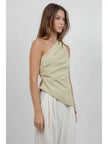 Chocho's Boutique Phoebe Asymmetrical One Shoulder Top
