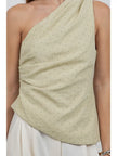 Chocho's Boutique Phoebe Asymmetrical One Shoulder Top