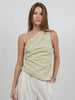 Chocho's Boutique Phoebe Asymmetrical One Shoulder Top
