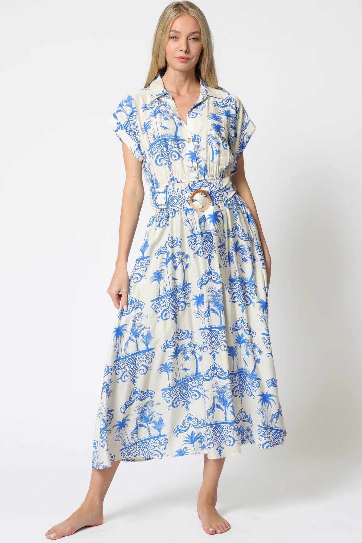 Chocho's Boutique Rita Midi Dress