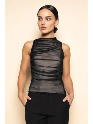 Chocho's Boutique Stella Mesh Tank Top
